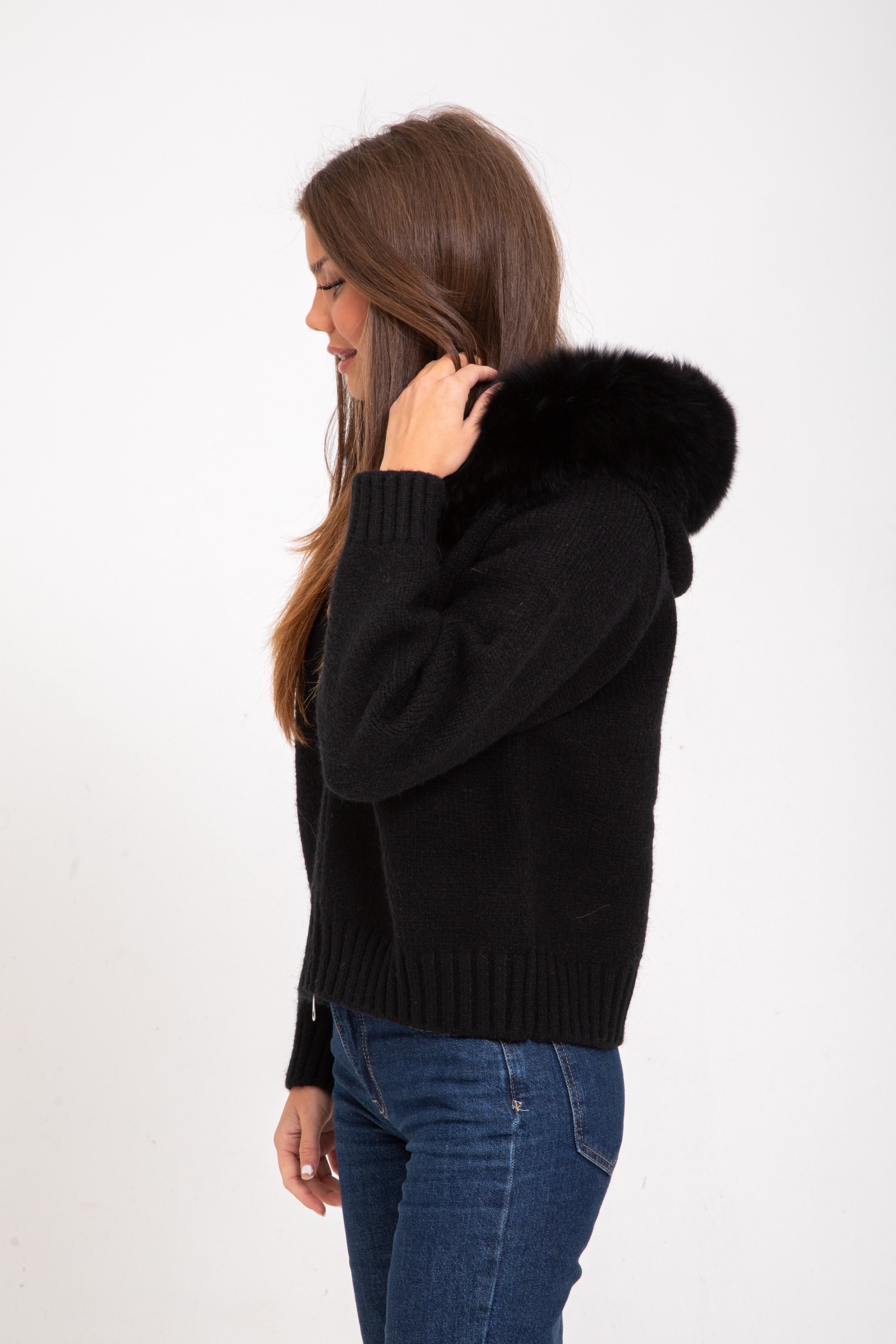 Luxe Faux Fur Collar Jacket