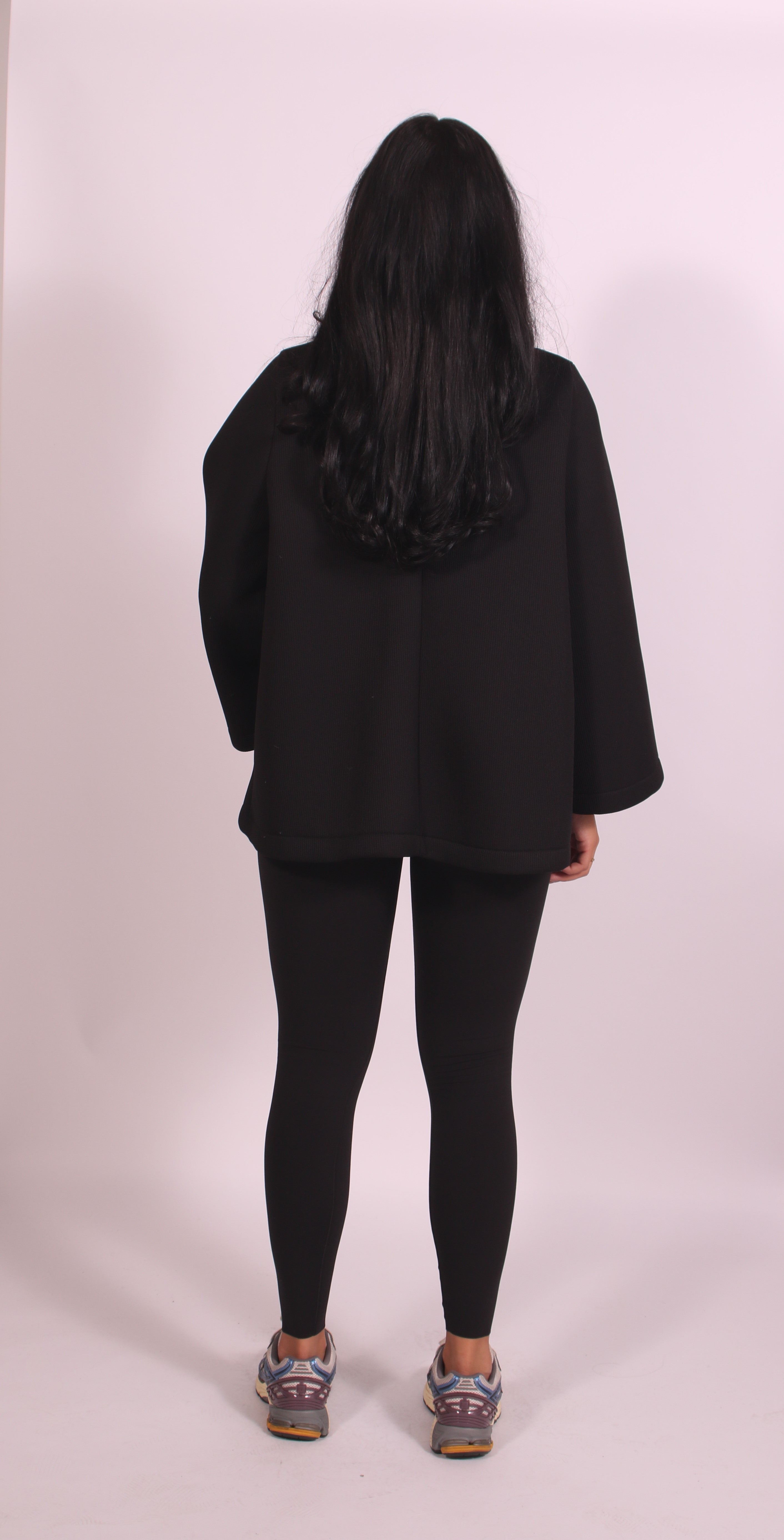 Button jacket Black