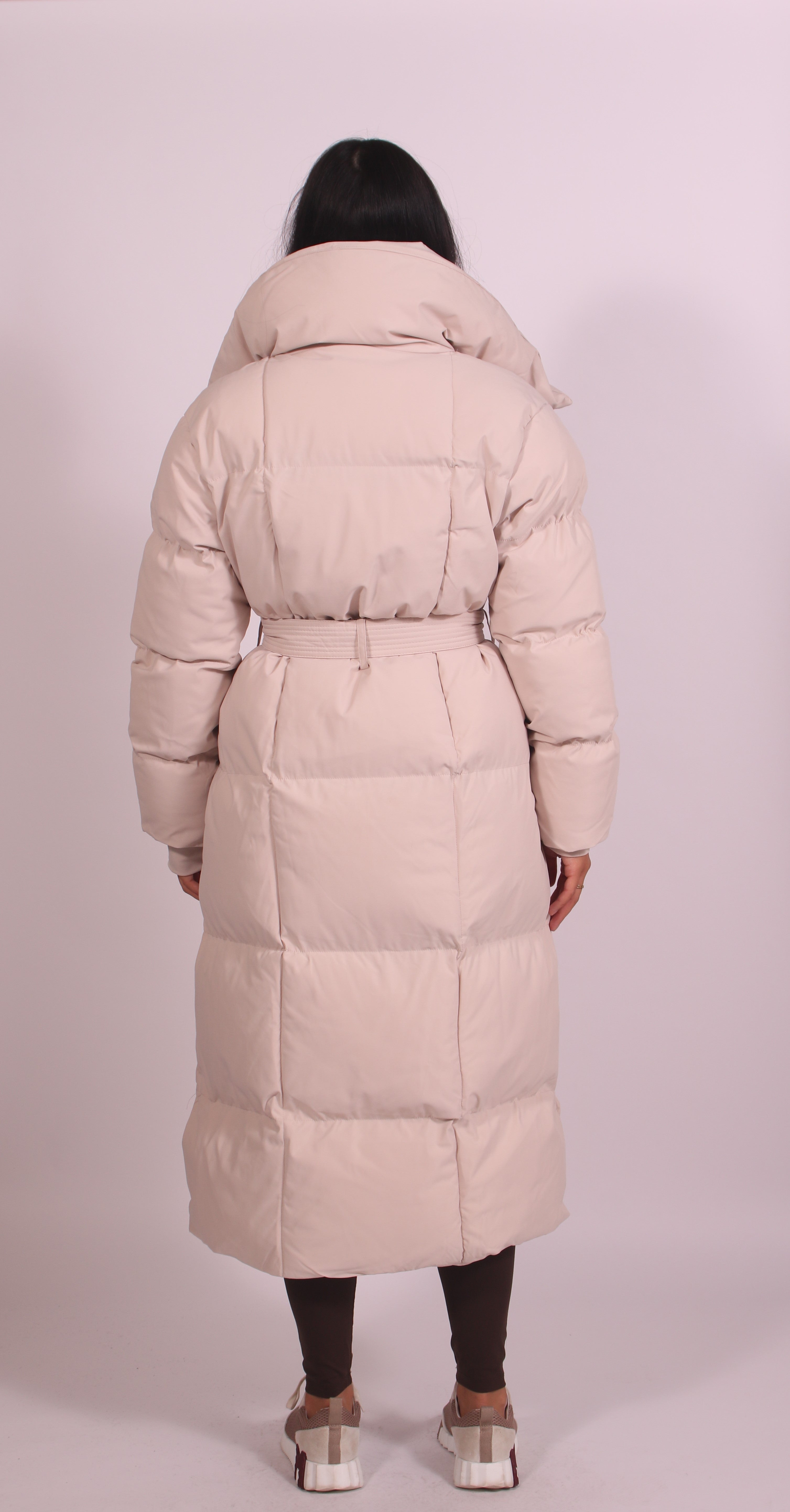 Longline puffer Cream