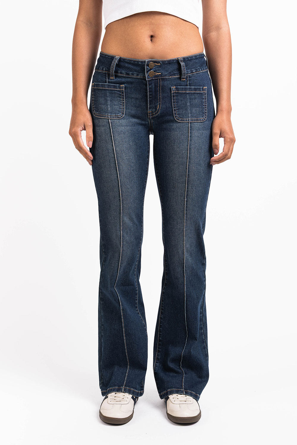 Bootcut Jeans - Vintage Blue