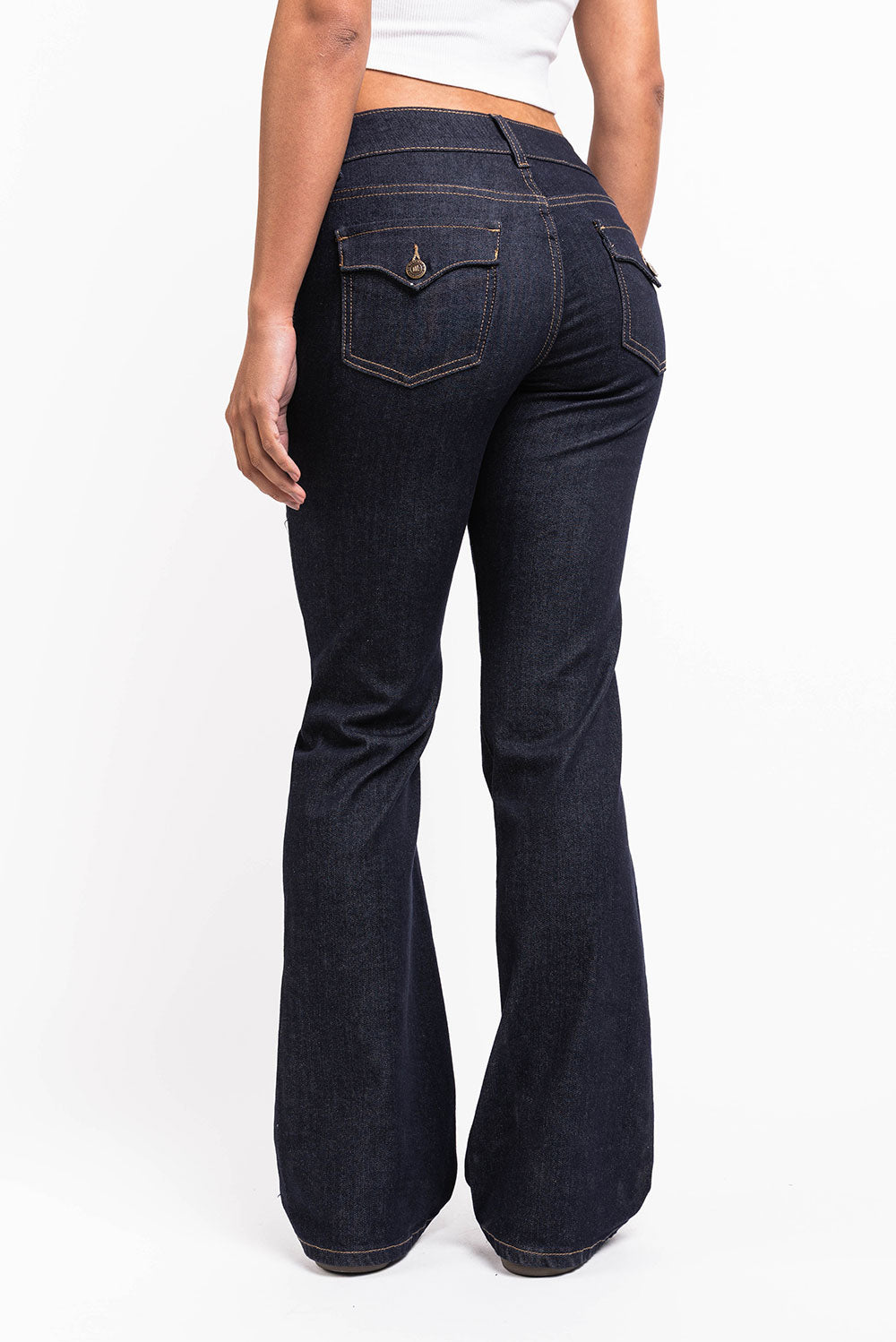 Bootcut Jeans - Dark Blue