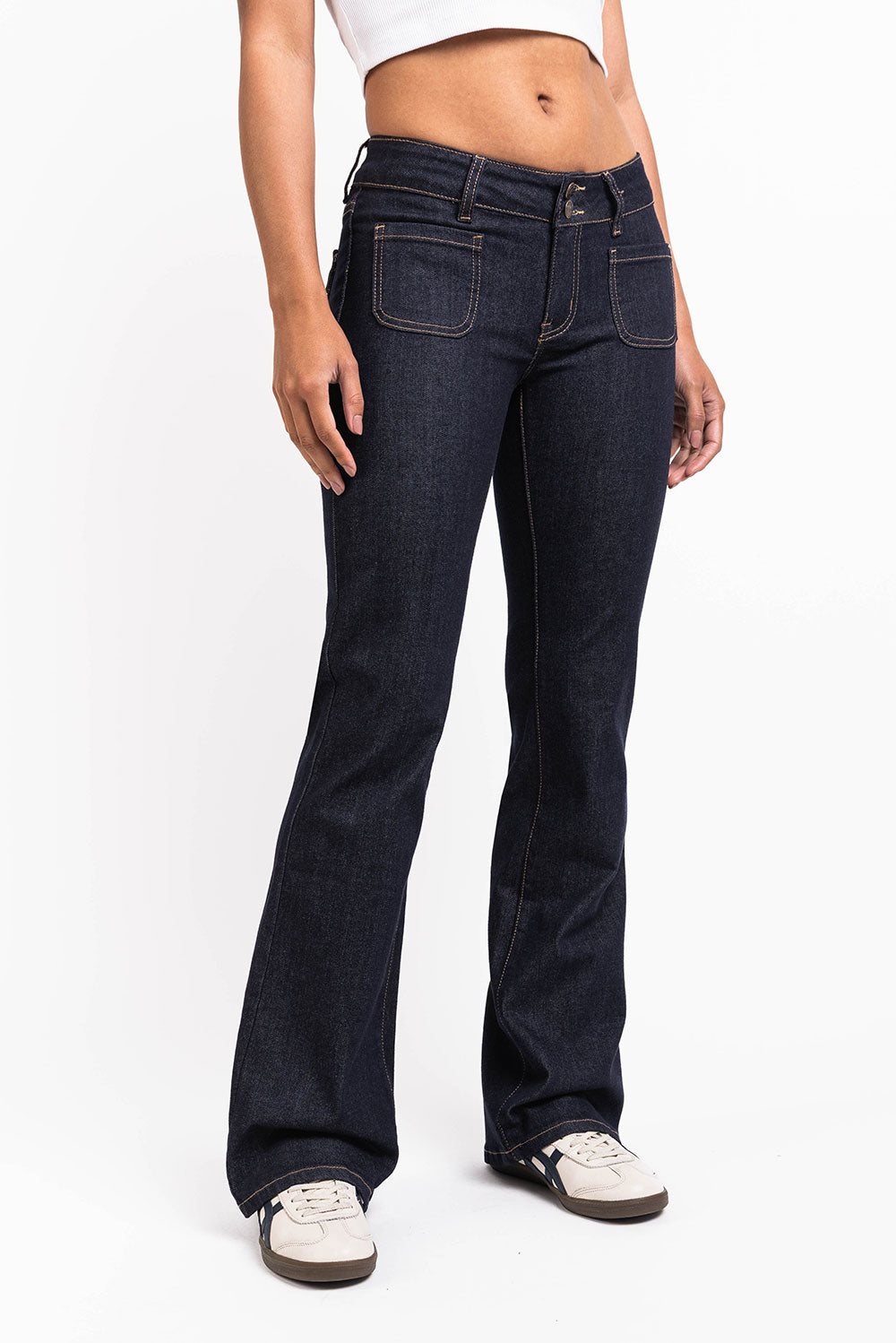 Bootcut Jeans - Dark Blue