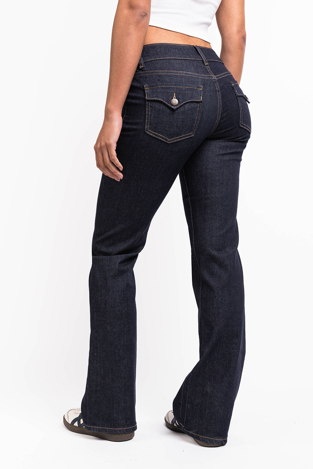 Bootcut Jeans - Dark Blue