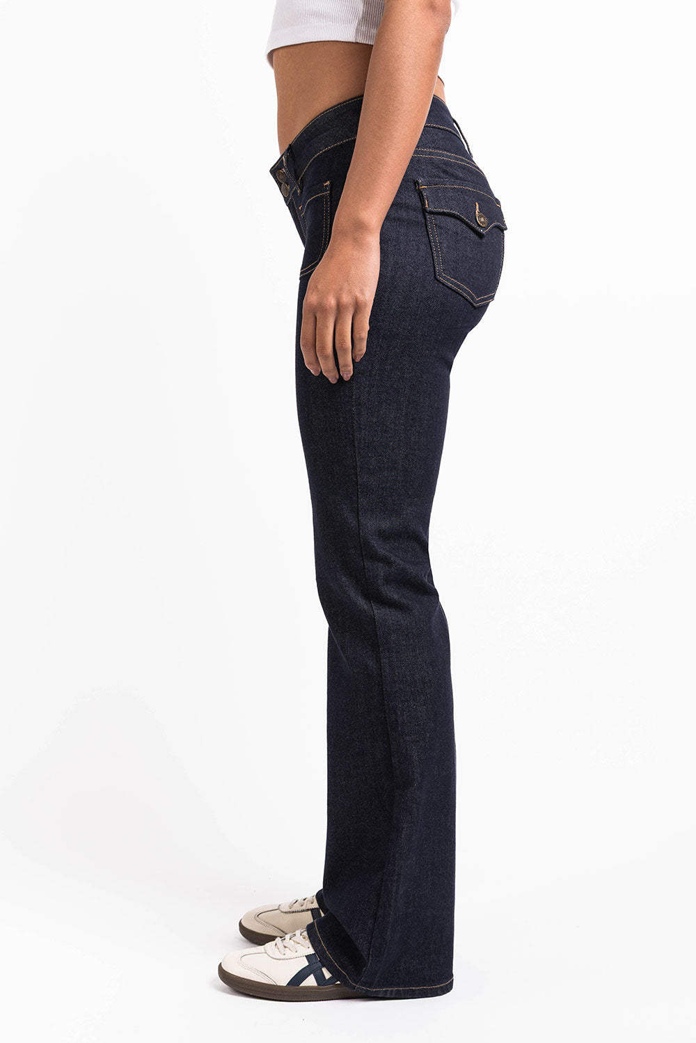 Bootcut Jeans - Dark Blue