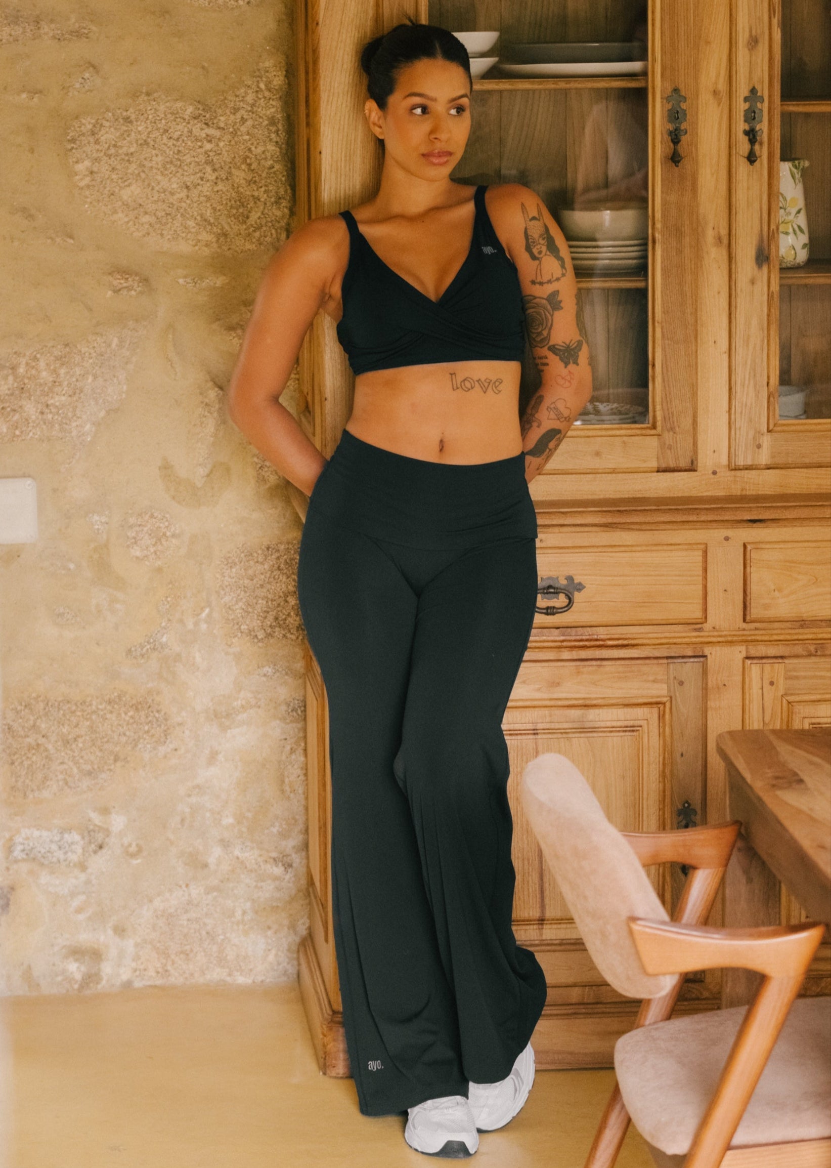 High flares - Black